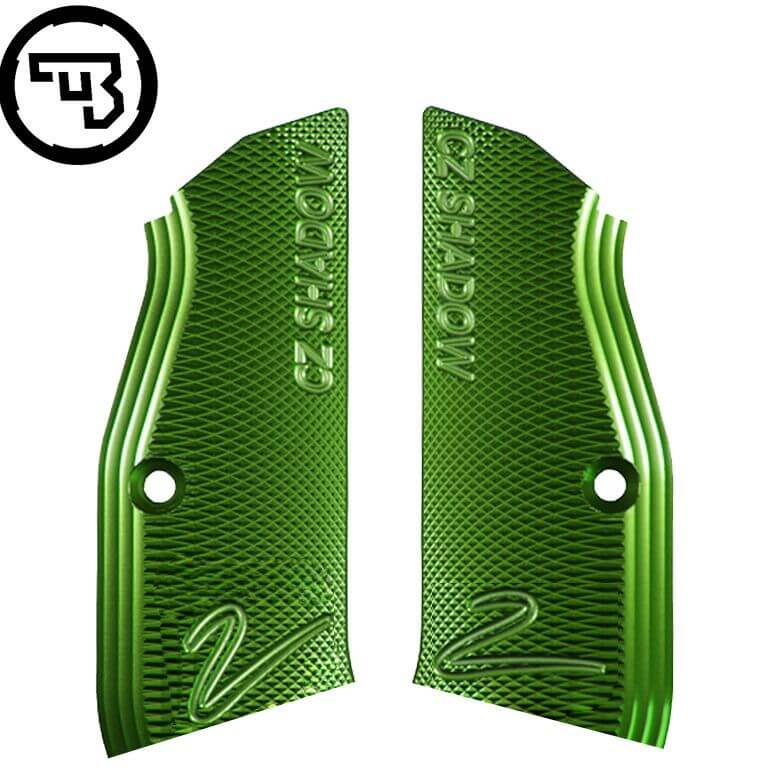 CZ Shadow 2, CZ TS 2, CZ 75B & SP-01 short alu CZ grips