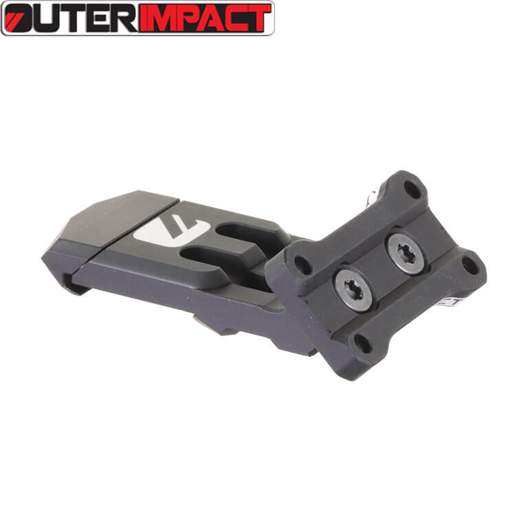 CZ Scorpion, CZ Bren 2 offset punapistetähtäinkiinnike 45° | MRO footprint