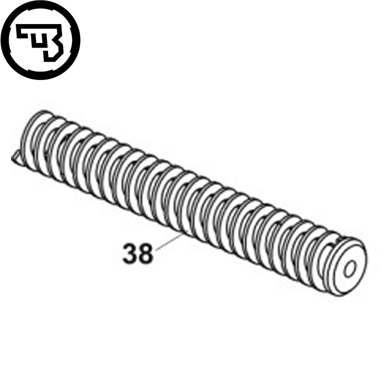 CZ P-07 palautinjousiyksikkö | osa #38