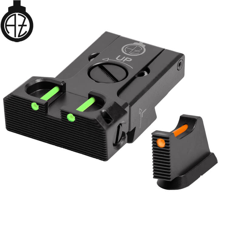 CZ 75B, CZ P-01, CZ 75 SP-01 säädettävät rautähtäimet | kuituoptinen B