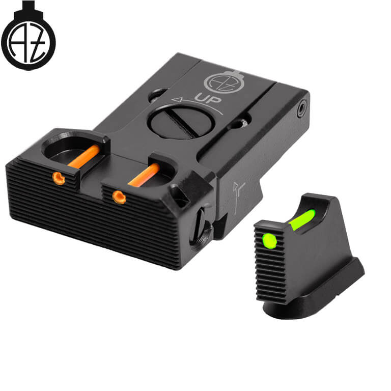 CZ 75B, CZ P-01, CZ 75 SP-01 säädettävät rautähtäimet | kuituoptinen B