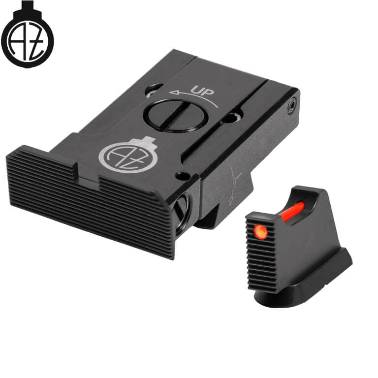 CZ 75B, CZ P-01, CZ 75 SP-01 säädettävät rautähtäimet | kuituoptinen A