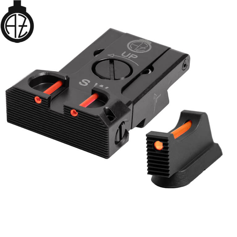CZ Shadow 2, CZ 75 SP-01 Shadow säädettävät rautähtäimet | kuituoptinen B