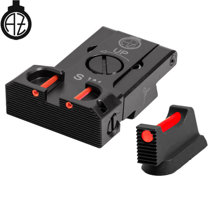 CZ Shadow 2, CZ 75 SP-01 Shadow säädettävät rautähtäimet | kuituoptinen B