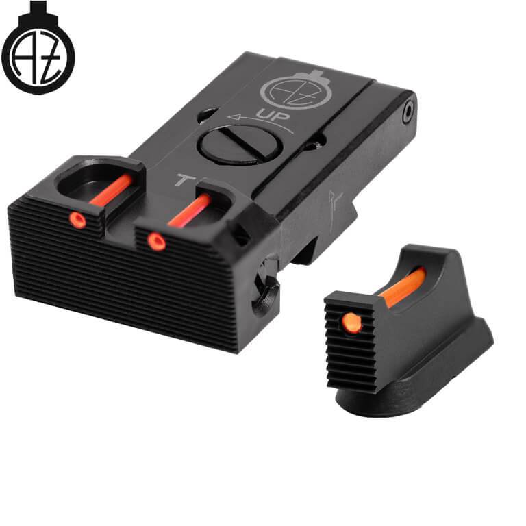 CZ TS 2, CZ TS 1 & CZ Shadow 2 Target säädettävät rautähtäimet | valokuitu B