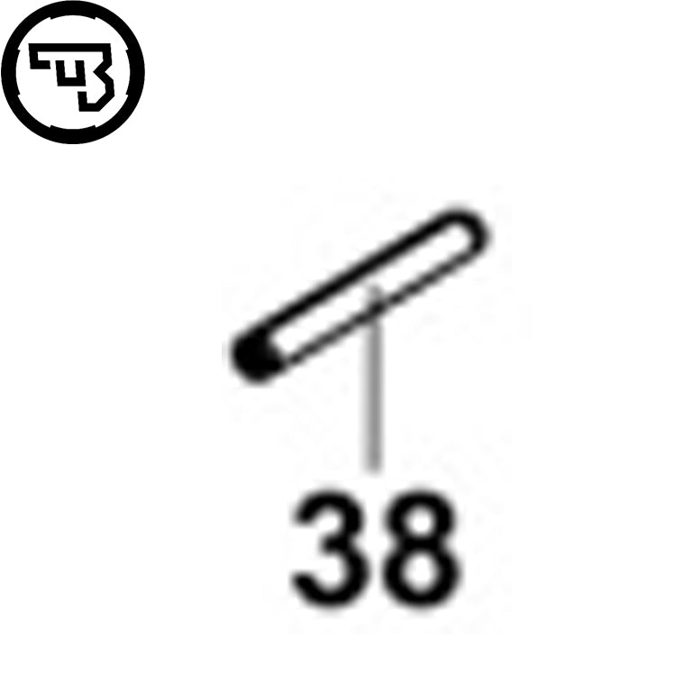 CZ Bren 2 tukin kiinnityspohjan tappi | osa #38