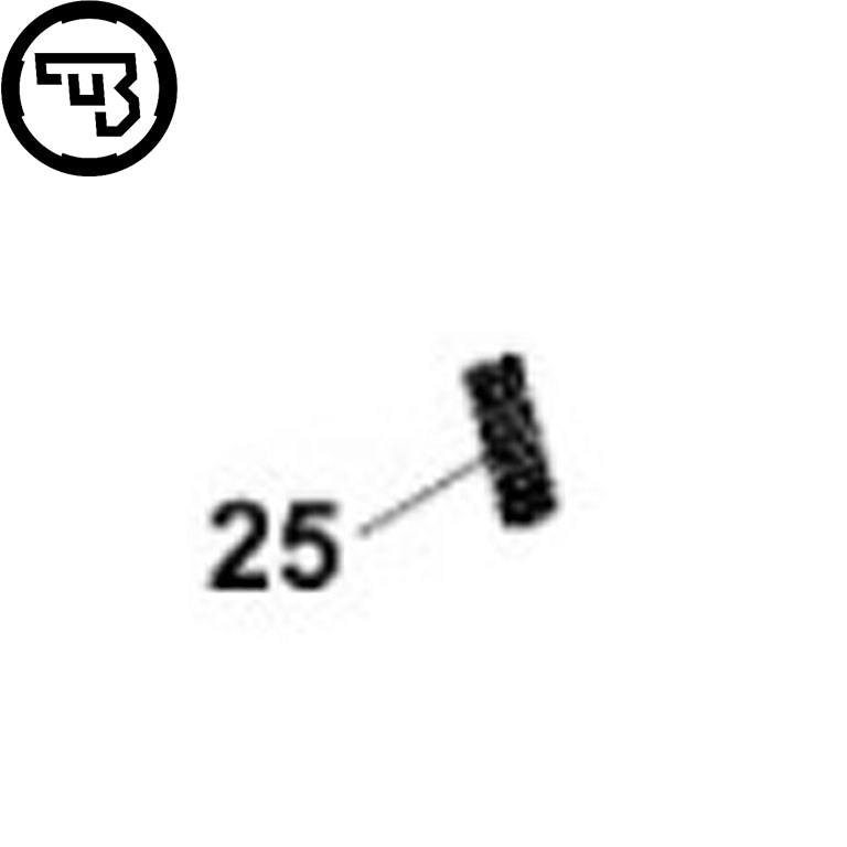 CZ P-10 purkulevyn jousi | osa #25