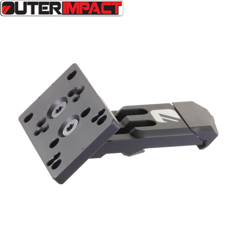 CZ Scorpion, CZ Bren 2 offset punapistetähtäinkiinnike 45° | MRA footprint