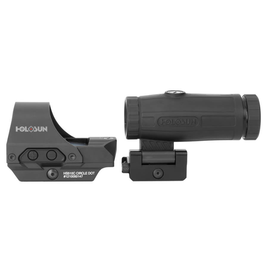 Holosun 510C + HM3X suurennuslinssi Holosun