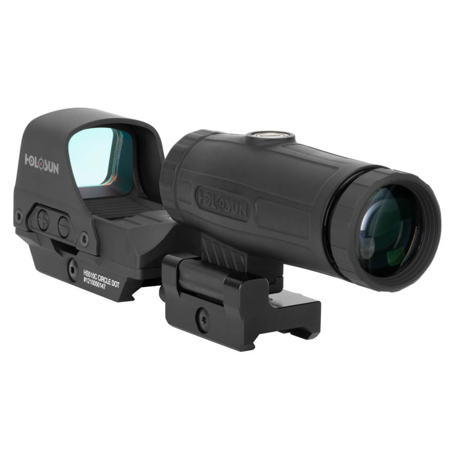 Holosun 510C + HM3X suurennuslinssi Holosun