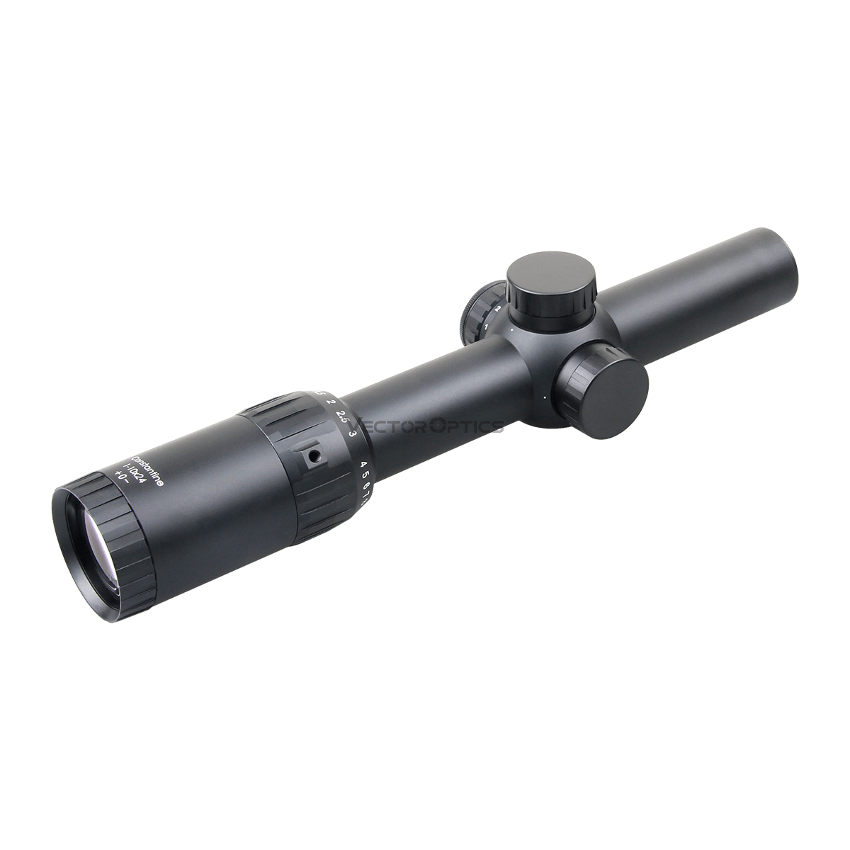 Vector Optics Constantine 1-10x24 Fiber Center Dot kiikaritähtäin