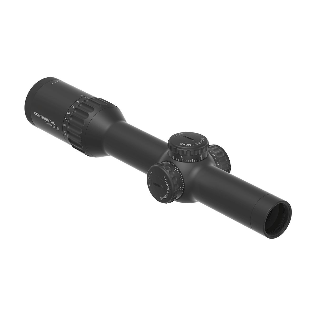 Vector Optics Continental 1-10x24i ED Fiber kiikaritähtäin