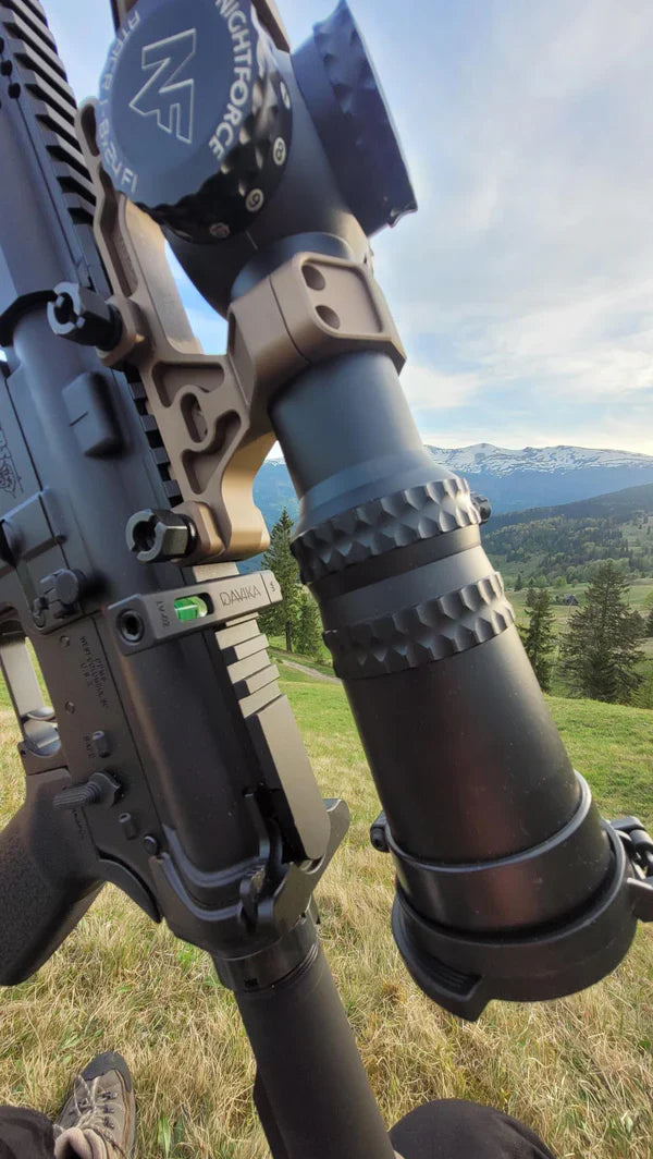 Sivusuuntainen kuplataso kiikaritähtäimelle | Picatinny-kisko