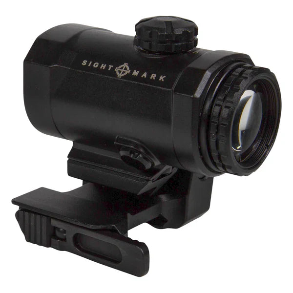 Sightmark XTM-3 3xSuurennin punapistetähtäinkiinnikkeellä LQD flip to side