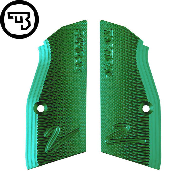 CZ TS 2, CZ Shadow 2, CZ 75B & SP-01 lyhyt alu kahvalevyt | CZ