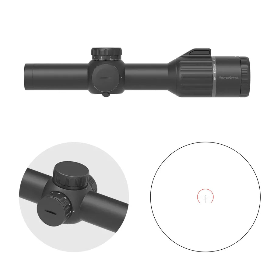 Vector Optics Constantine 1-10x24 HD FFP kiikaritähtäin