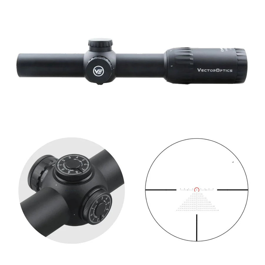 Vector Optics Constantine 1-8x24 FFP kiikaritähtäin