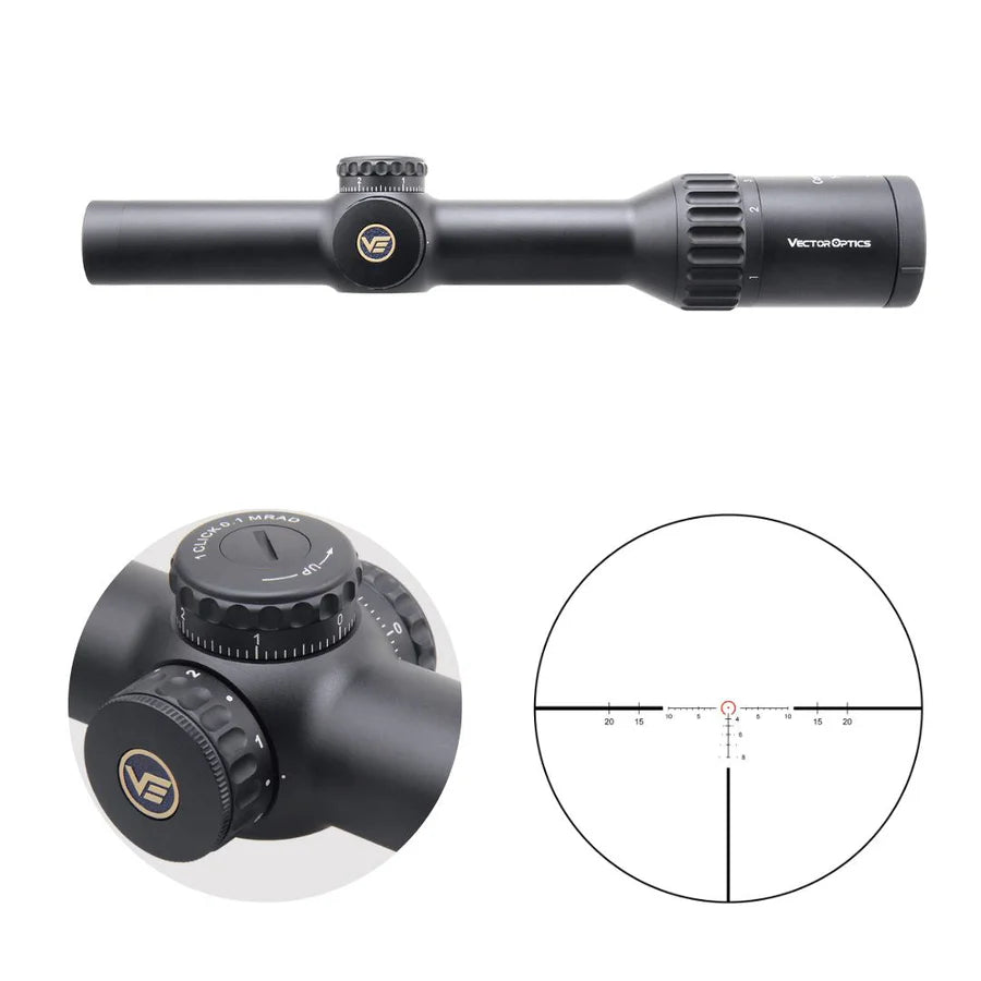 Vector Optics Continental x8 1-8x24 ED Tactical kiikaritähtäin