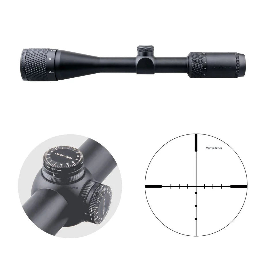 Vector Optics Matiz 4-12x40 SFP kivääritähtäin