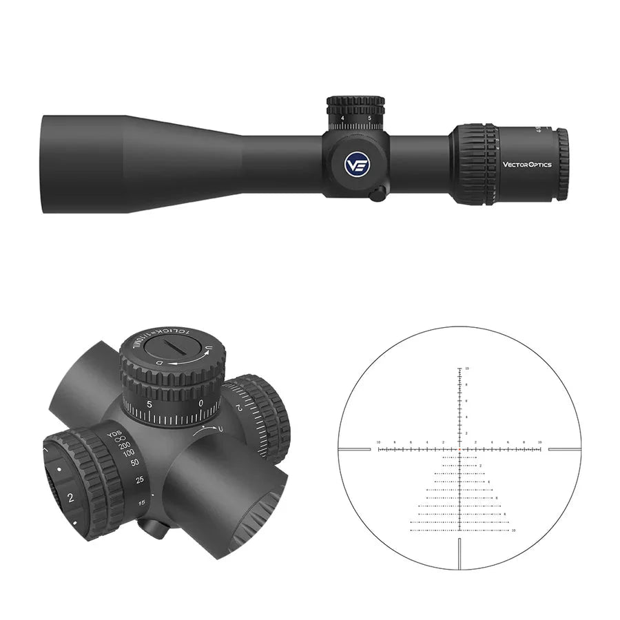 Vector Optics Veyron 4-16x44IR SFP kompakti kiikaritähtäin Vector Optics