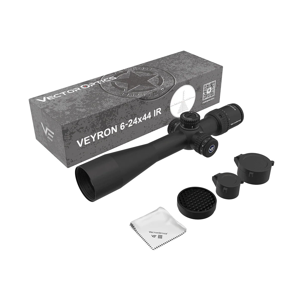 Vector Optics Veyron 6-24x44IR SFP kompakti kiikaritähtäin Vector Optics