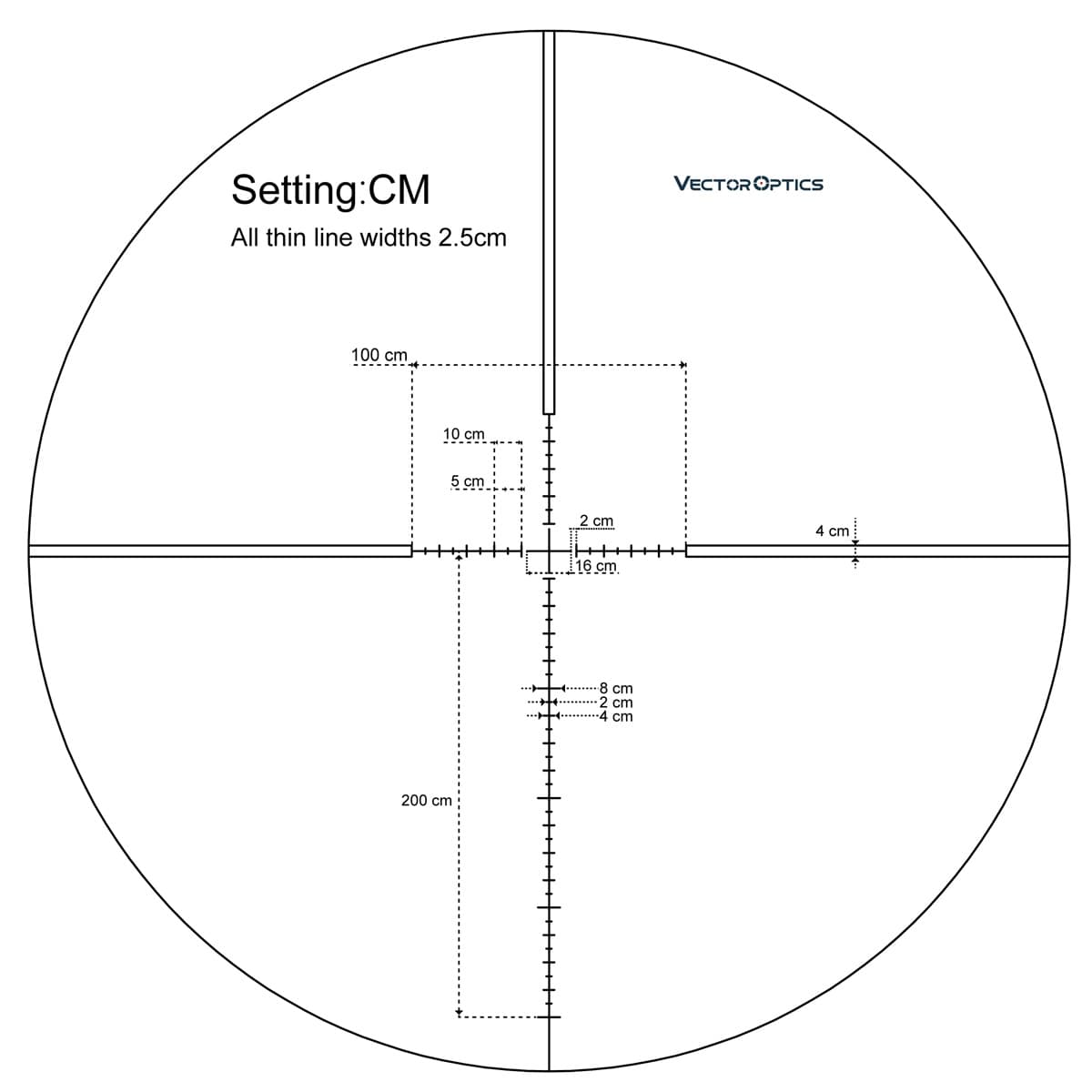 Vector Optics Veyron 4-16x44 FFP kivääritähtäin Vector Optics