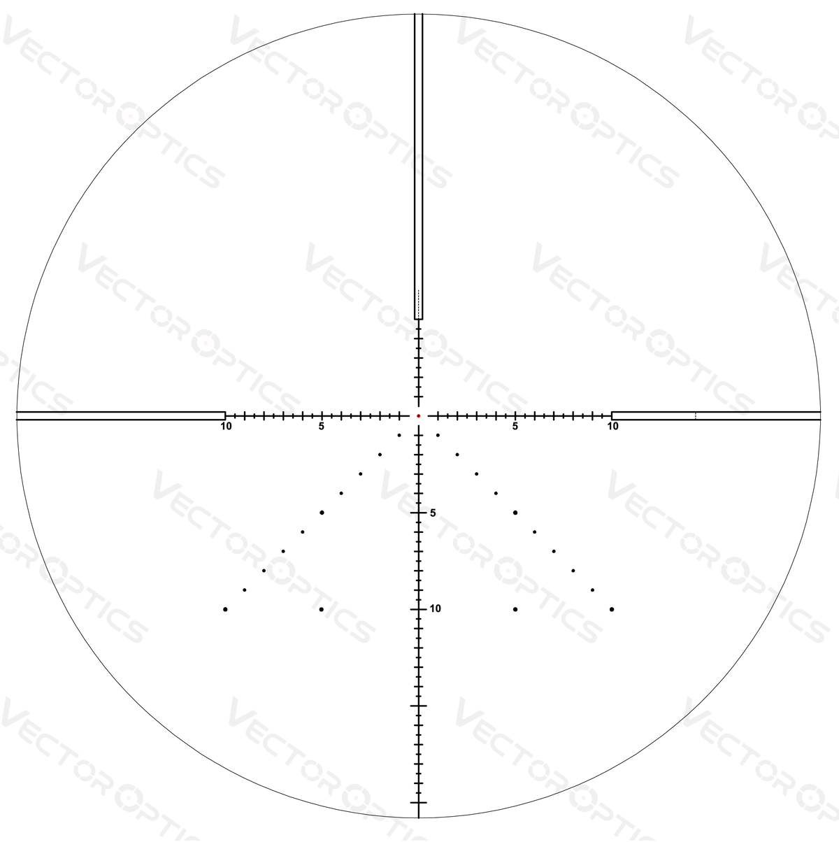Vector Optics Veyron 4-16x44 IR First Focal Plane valaistu kiikaritähtäin Vector Optics