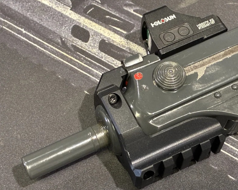 Vz 61 Skorpion punapistetähtäinkiinnike with Picatinny / M-Lok | Holosun K-series footprint