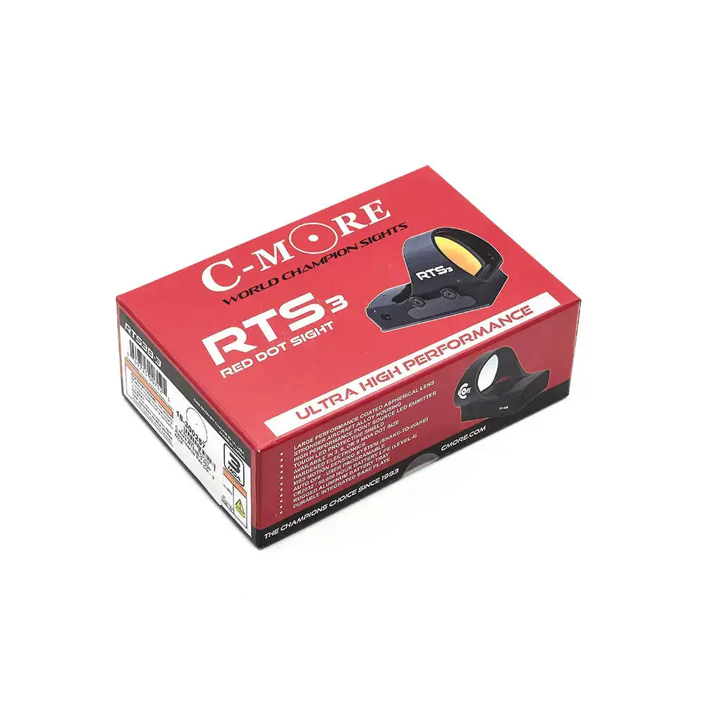 C-more RTS3B-3 High Performance punapistetähtäin C-More