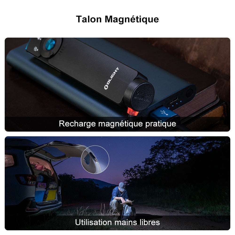 Olight Arkfeld Pro | litteä 3-in-1 EDC valaisin | 1.300 lm