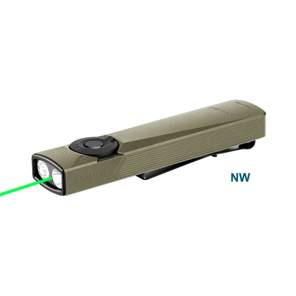 Olight Arkfeld Ultra | litteä 3-in-1 EDC valaisin | 1.400 lm