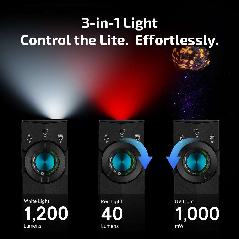 Olight ArkPro Lite | litteä 3-in-1 EDC valaisin | 1.200 lm