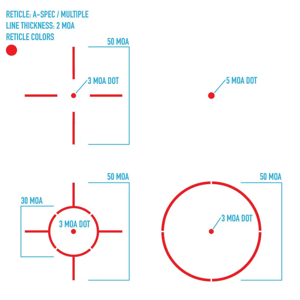 Sightmark Ultra Shot A-Spec Reflex Sight punapistetähtäin Sightmark