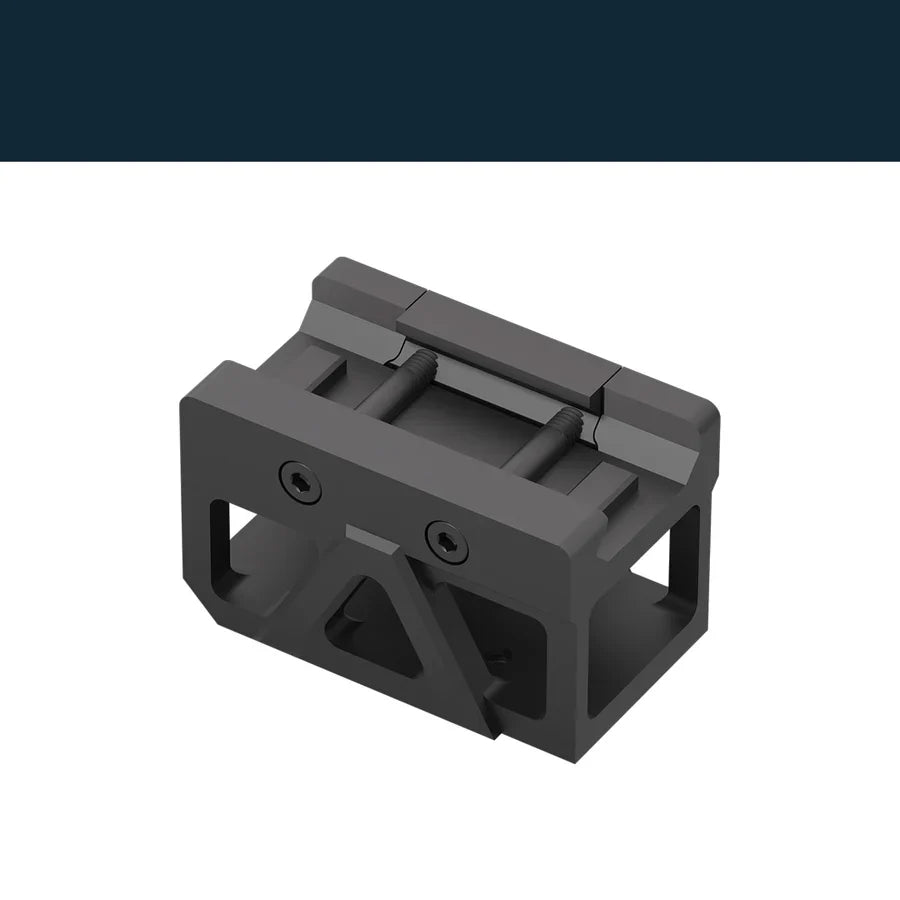 Picatinny punapistetähtäinkiinnike korottajalla [32 mm] | C-More RTS footprint 