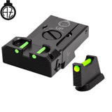 CZ 75B, CZ P-01, CZ 75 SP-01 säädettävät rautähtäimet | kuituoptinen B 