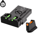 CZ 75B, CZ P-01, CZ 75 SP-01 säädettävät rautähtäimet | kuituoptinen B 