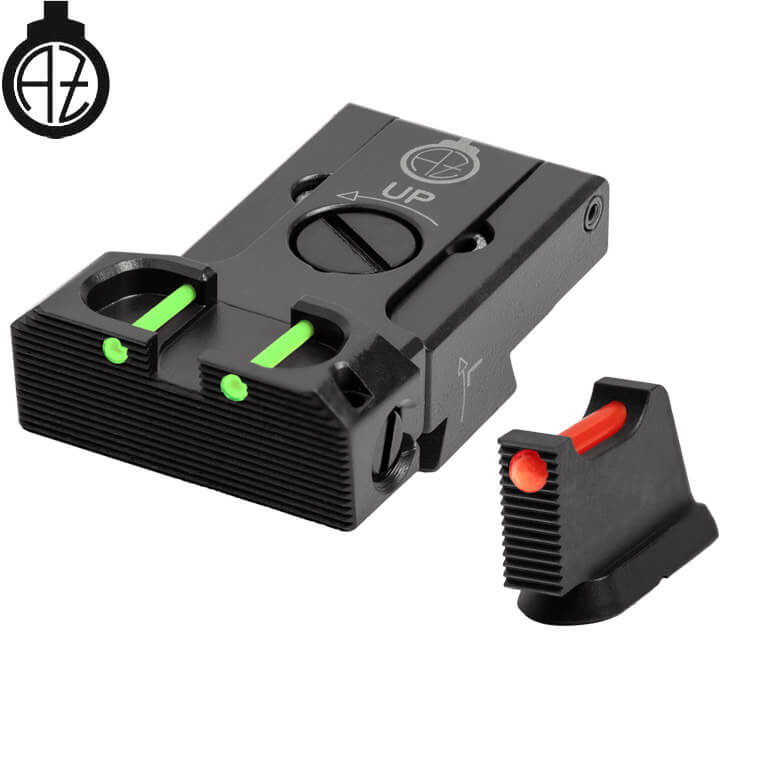 CZ 75B, CZ P-01, CZ 75 SP-01 säädettävät rautähtäimet | kuituoptinen B 