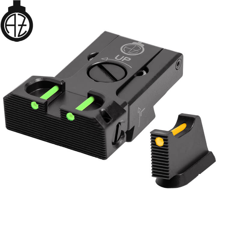 CZ 75B, CZ P-01, CZ 75 SP-01 säädettävät rautähtäimet | kuituoptinen B 