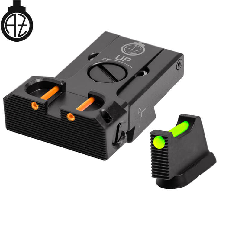 CZ 75B, CZ P-01, CZ 75 SP-01 säädettävät rautähtäimet | kuituoptinen B 