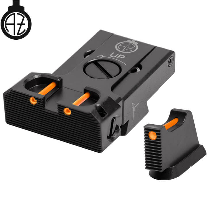 CZ 75B, CZ P-01, CZ 75 SP-01 säädettävät rautähtäimet | kuituoptinen B 