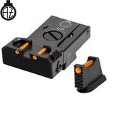CZ 75B, CZ P-01, CZ 75 SP-01 säädettävät rautähtäimet | kuituoptinen B 