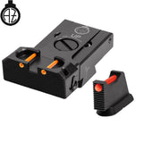 CZ 75B, CZ P-01, CZ 75 SP-01 säädettävät rautähtäimet | kuituoptinen B 