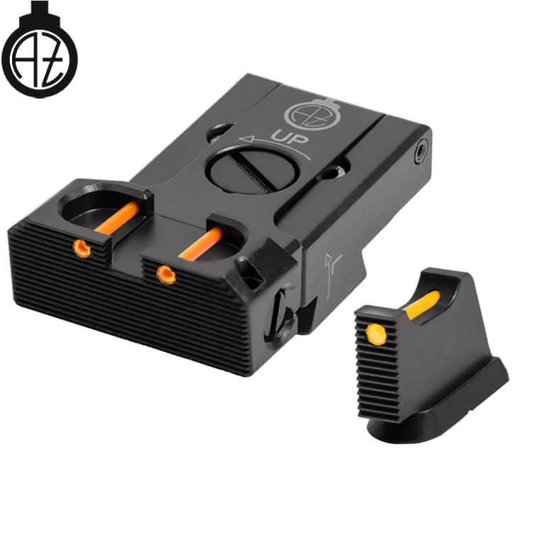 CZ 75B, CZ P-01, CZ 75 SP-01 säädettävät rautähtäimet | kuituoptinen B 