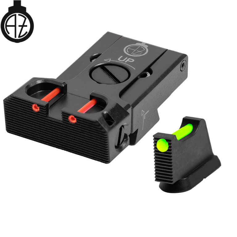 CZ 75B, CZ P-01, CZ 75 SP-01 säädettävät rautähtäimet | kuituoptinen B 