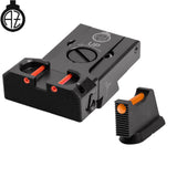 CZ 75B, CZ P-01, CZ 75 SP-01 säädettävät rautähtäimet | kuituoptinen B 