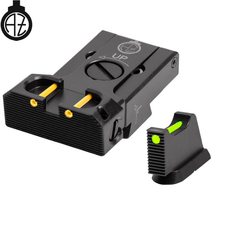 CZ 75B, CZ P-01, CZ 75 SP-01 säädettävät rautähtäimet | kuituoptinen B 