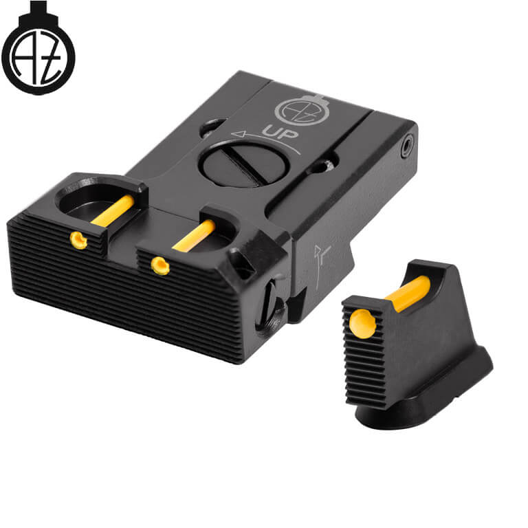 CZ 75B, CZ P-01, CZ 75 SP-01 säädettävät rautähtäimet | kuituoptinen B 