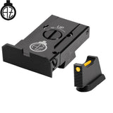 CZ 75B, CZ P-01, CZ 75 SP-01 säädettävät rautähtäimet | kuituoptinen A 