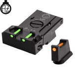 CZ P-10 säädettävät rautähtäimet | kuituoptinen B 