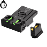 CZ P-10 säädettävät rautähtäimet | kuituoptinen B 